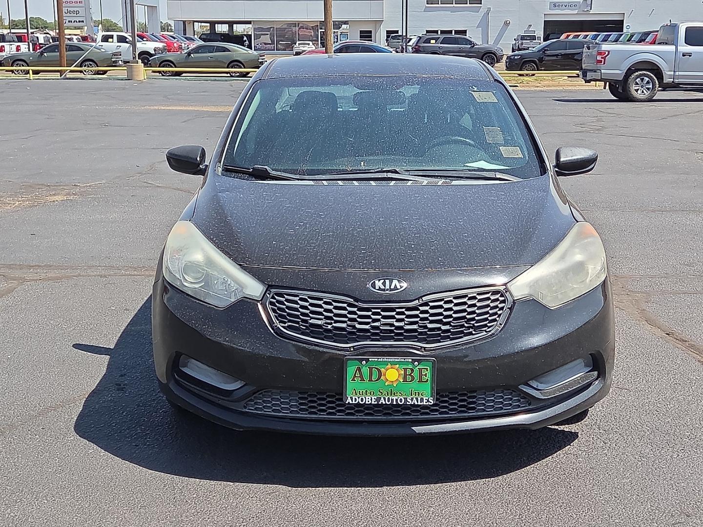 2016 Aurora Black Pearl - ABP /Gray - DFR Kia Forte LX (KNAFK4A63G5) with an 1.8L I-4 DOHC, D-CVVT variable valve control, regular unleaded, engine with 145HP engine, located at 4711 Ave Q, Lubbock, TX, 79412, (806) 687-2362, 33.551304, -101.855293- Photo#7