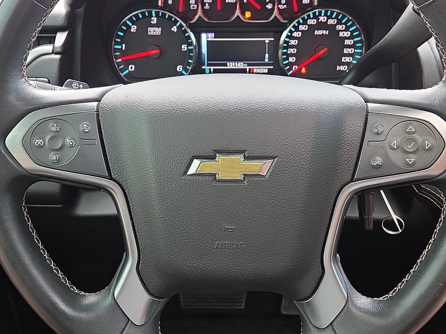2016 Champagne Silver Metallic - GWT /Jet Black - H2U Chevrolet Tahoe LT (1GNSKBKC5GR) with an EcoTec3 5.3L V-8 gasoline direct injection, variable valve control, regular unleaded, engine with cylinder deactivation and 355HP engine, located at 4711 Ave Q, Lubbock, TX, 79412, (806) 687-2362, 33.551304, -101.855293- Photo#30