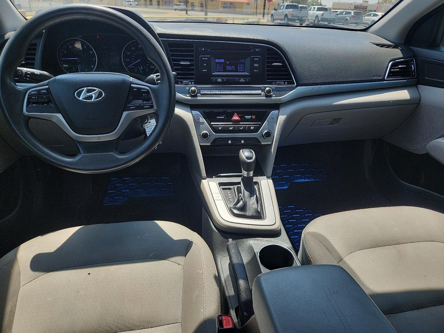 2017 BLUE /Beige - XA Hyundai Elantra SE (5NPD74LF9HH) with an Nu 2L I-4 DOHC, D-CVVT variable valve control, regular unleaded, engine with 147HP engine, located at 4711 Ave Q, Lubbock, TX, 79412, (806) 687-2362, 33.551304, -101.855293- Photo#14