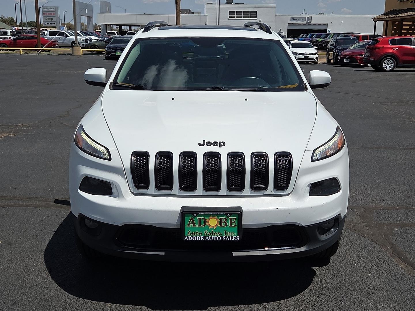 2016 Bright White Clearcoat - PW7 /Black - X9 Jeep Cherokee High Altitude (1C4PJMDS7GW) with an Pentastar 3.2L V-6 DOHC, regular unleaded, engine with 271HP engine, located at 4711 Ave Q, Lubbock, TX, 79412, (806) 687-2362, 33.551304, -101.855293- Photo#7