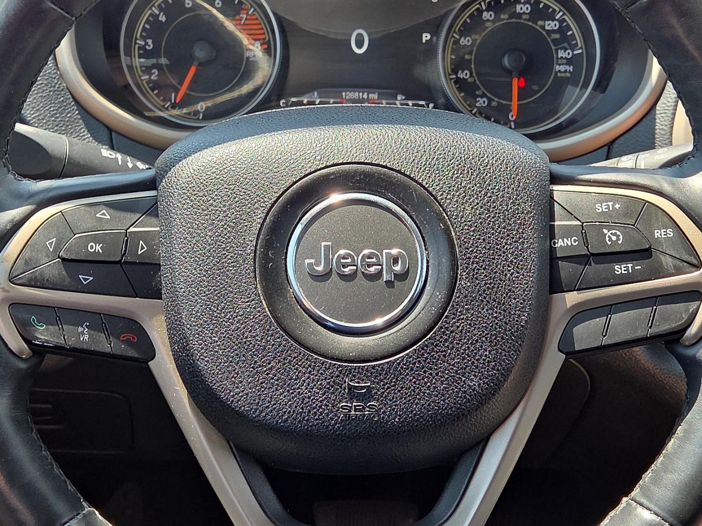 2016 Bright White Clearcoat - PW7 /Black - X9 Jeep Cherokee High Altitude (1C4PJMDS7GW) with an Pentastar 3.2L V-6 DOHC, regular unleaded, engine with 271HP engine, located at 4711 Ave Q, Lubbock, TX, 79412, (806) 687-2362, 33.551304, -101.855293- Photo#29
