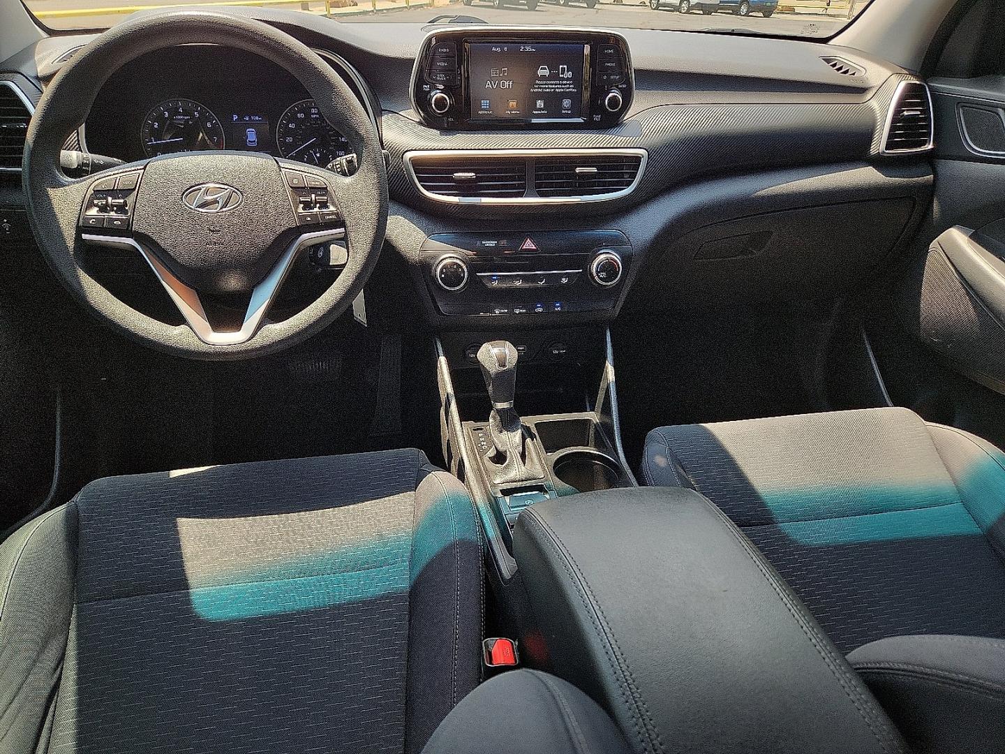 2019 GRAY /Black - TRY Hyundai Tucson SE (KM8J23A48KU) with an Nu 2L I-4 gasoline direct injection, DOHC, D-CVVT variable valve control, regular unleaded, engine with 161HP engine, located at 4711 Ave Q, Lubbock, TX, 79412, (806) 687-2362, 33.551304, -101.855293- Photo#16