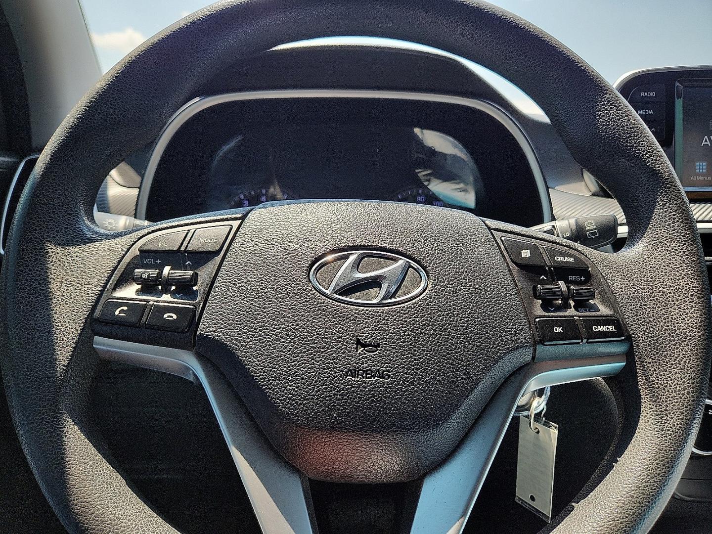 2019 GRAY /Black - TRY Hyundai Tucson SE (KM8J23A48KU) with an Nu 2L I-4 gasoline direct injection, DOHC, D-CVVT variable valve control, regular unleaded, engine with 161HP engine, located at 4711 Ave Q, Lubbock, TX, 79412, (806) 687-2362, 33.551304, -101.855293- Photo#28