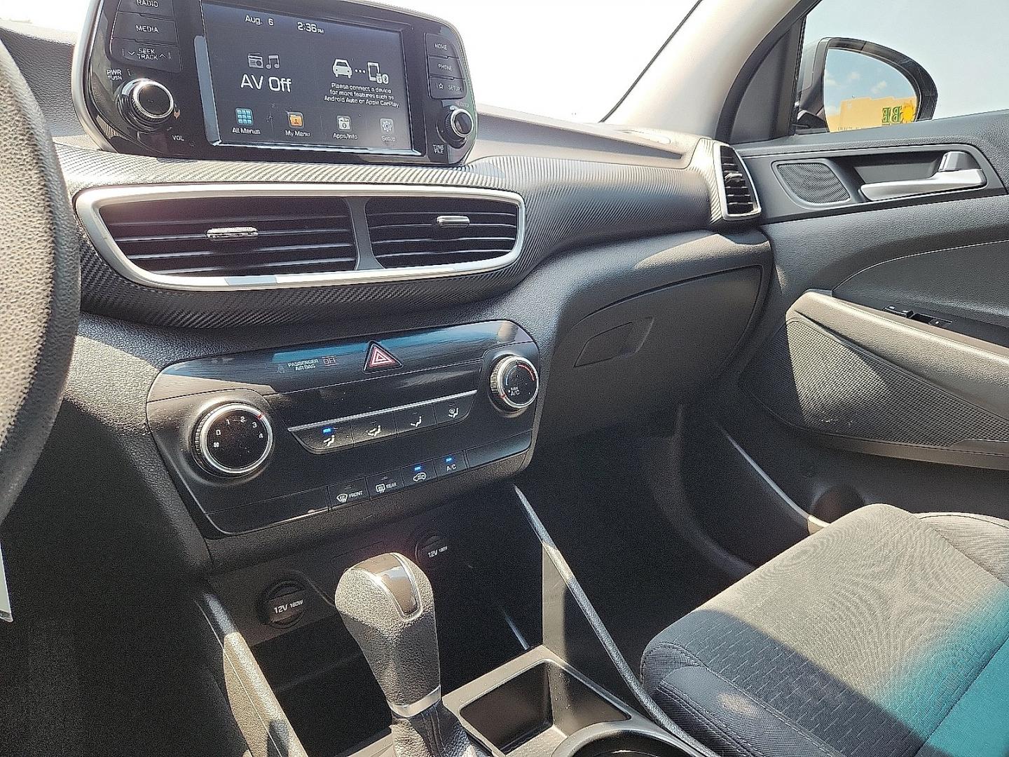 2019 GRAY /Black - TRY Hyundai Tucson SE (KM8J23A48KU) with an Nu 2L I-4 gasoline direct injection, DOHC, D-CVVT variable valve control, regular unleaded, engine with 161HP engine, located at 4711 Ave Q, Lubbock, TX, 79412, (806) 687-2362, 33.551304, -101.855293- Photo#29