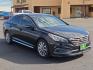 2015 Phantom Black - S3 /Gray - GG Hyundai Sonata Sport (5NPE34AFXFH) with an 2.4L I-4 gasoline direct injection, DOHC, variable valve control, regular unleaded, engine with 185HP engine, located at 4711 Ave Q, Lubbock, TX, 79412, (806) 687-2362, 33.551304, -101.855293- Photo#6