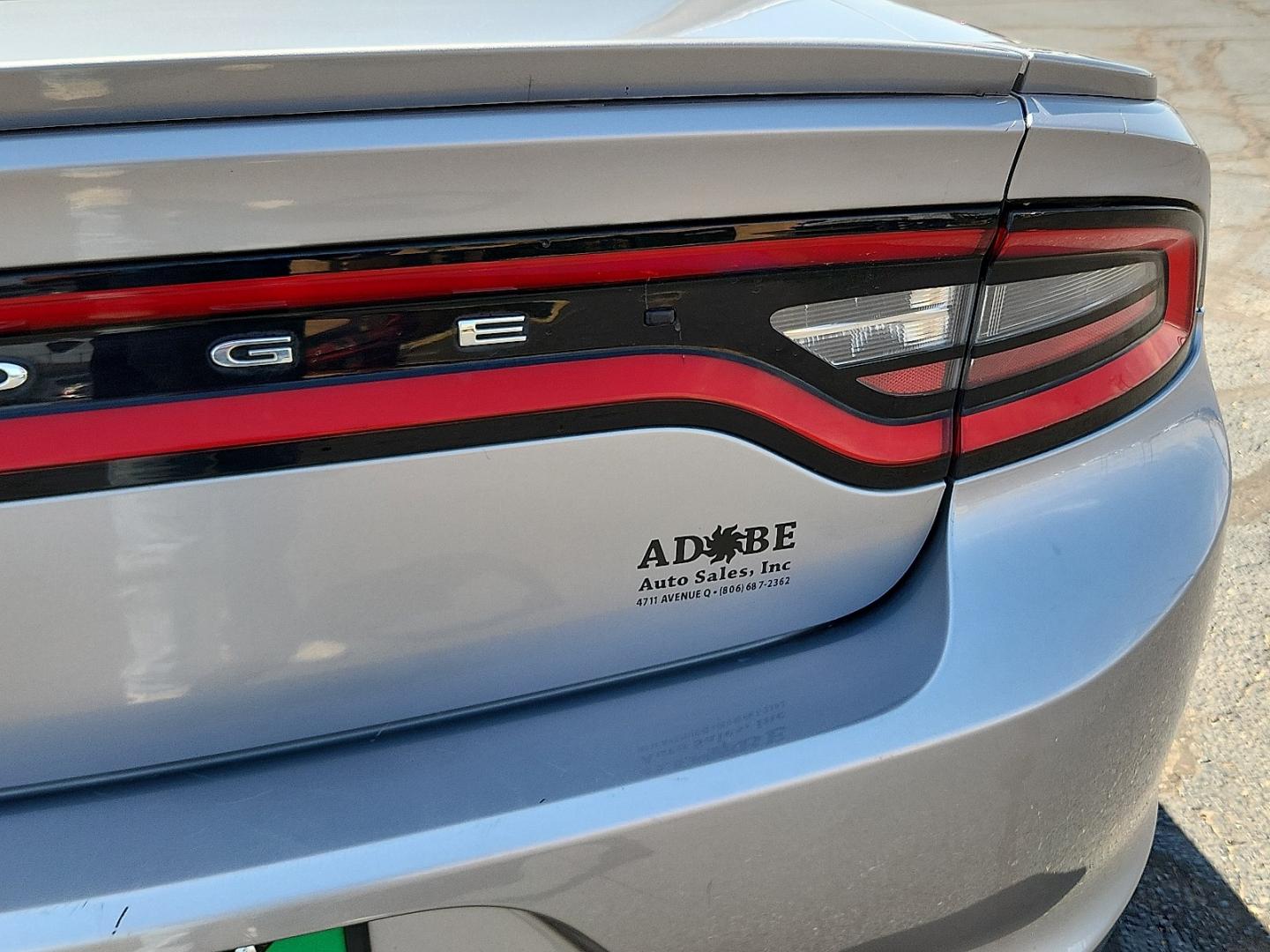 2015 SILVER /Black - X9 Dodge Charger SE (2C3CDXBG2FH) with an 3.6L V-6 DOHC, variable valve control, regular unleaded, engine with 292HP engine, located at 4711 Ave Q, Lubbock, TX, 79412, (806) 687-2362, 33.551304, -101.855293- Photo#8