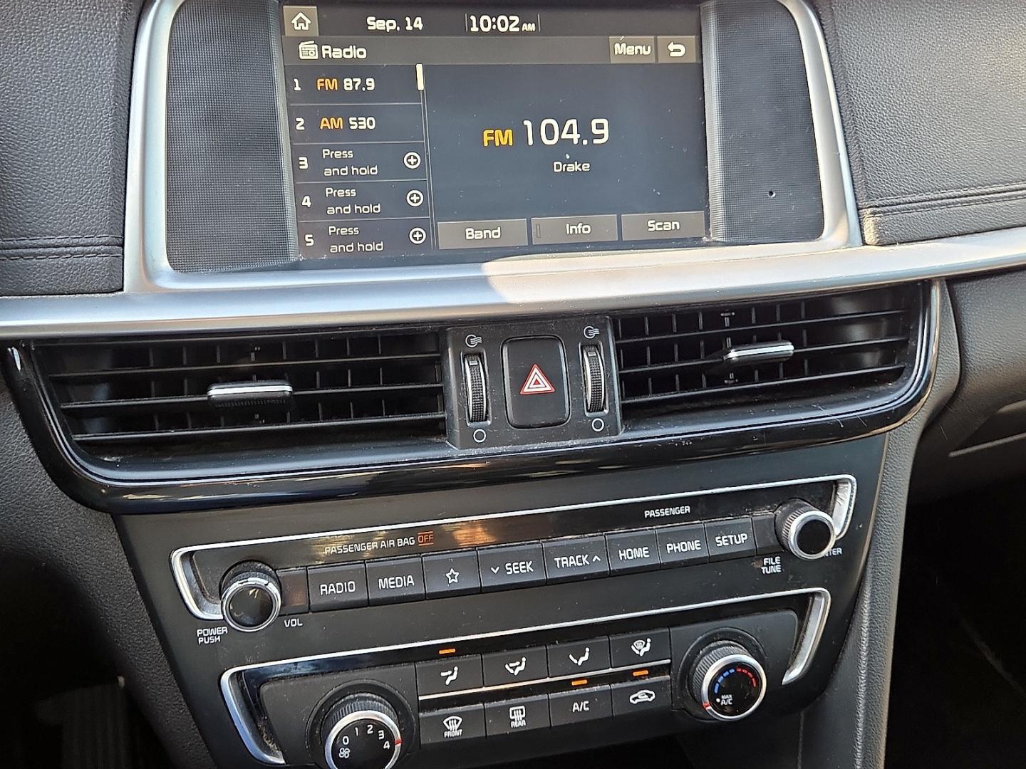 2020 Snow White Pearl - SWP /Black - WK Kia Optima LX (5XXGT4L33LG) with an Theta II 2.4L I-4 gasoline direct injection, DOHC, D-CVVT variable valve control, regular unleaded, engine with 185HP engine, located at 4711 Ave Q, Lubbock, TX, 79412, (806) 687-2362, 33.551304, -101.855293- Photo#21