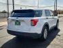 2020 WHITE /Sandstone - 7N Ford Explorer (1FMSK7BH2LG) with an EcoBoost 2.3L I-4 direct injection, DOHC, variable valve control, intercooled turbo, premium gasoline, engine with 300HP engine, located at 4711 Ave Q, Lubbock, TX, 79412, (806) 687-2362, 33.551304, -101.855293- Photo#3