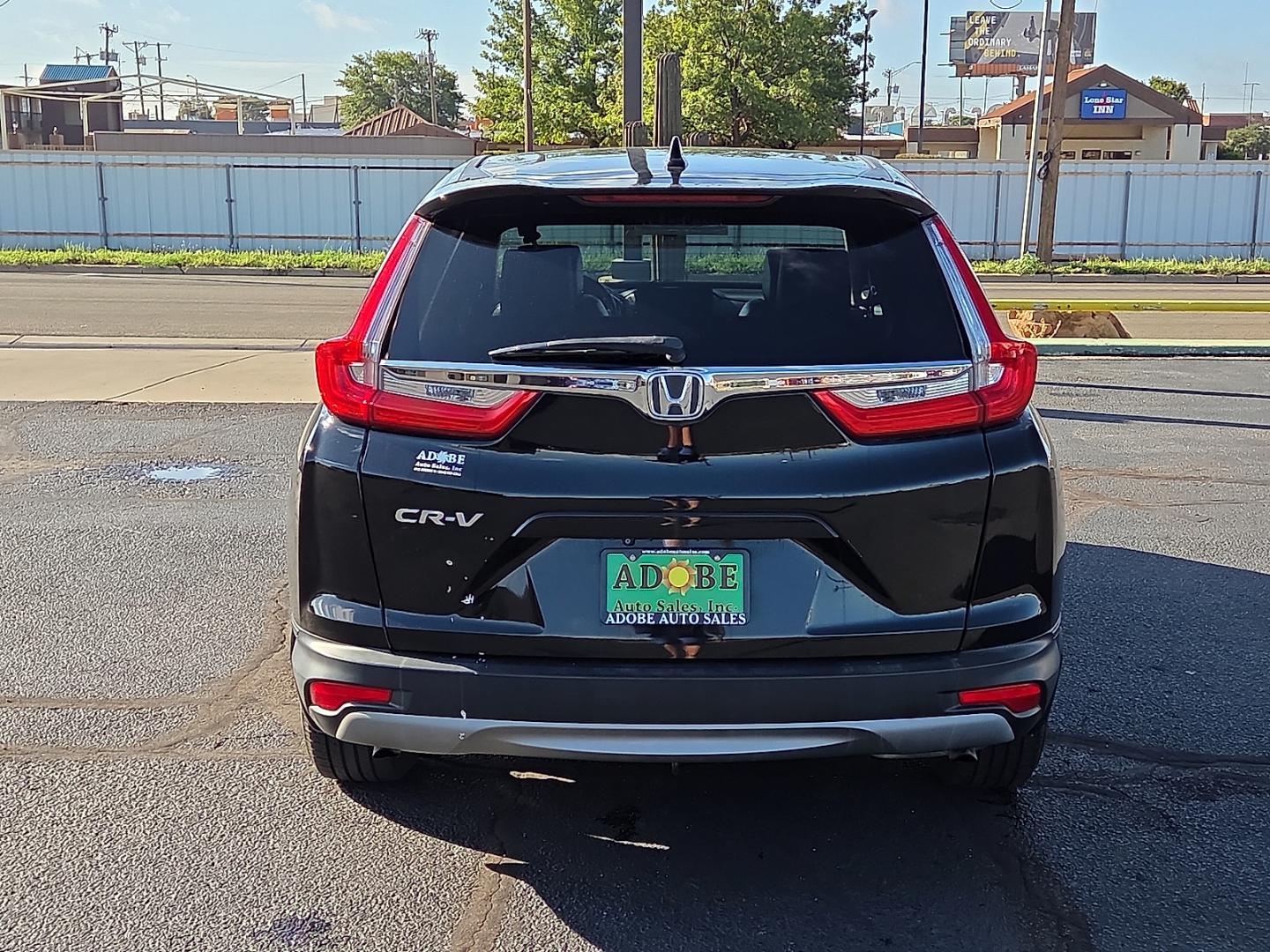 2017 Crystal Black Pearl - BK /Black - BK Honda CR-V EX-L (7FARW1H84HE) with an 1.5L I-4 direct injection, DOHC, variable valve control, intercooled turbo, regular gasoline, engine with 190HP engine, located at 4711 Ave Q, Lubbock, TX, 79412, (806) 687-2362, 33.551304, -101.855293- Photo#3