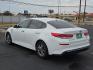 2020 Snow White Pearl - SWP /Black - WK Kia Optima LX (5XXGT4L31LG) with an Theta II 2.4L I-4 direct injection, DOHC, D-CVVT variable valve control, regular gasoline, engine with 185HP engine, located at 4711 Ave Q, Lubbock, TX, 79412, (806) 687-2362, 33.551304, -101.855293- Photo#2