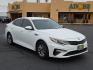 2020 Snow White Pearl - SWP /Black - WK Kia Optima LX (5XXGT4L31LG) with an Theta II 2.4L I-4 direct injection, DOHC, D-CVVT variable valve control, regular gasoline, engine with 185HP engine, located at 4711 Ave Q, Lubbock, TX, 79412, (806) 687-2362, 33.551304, -101.855293- Photo#6