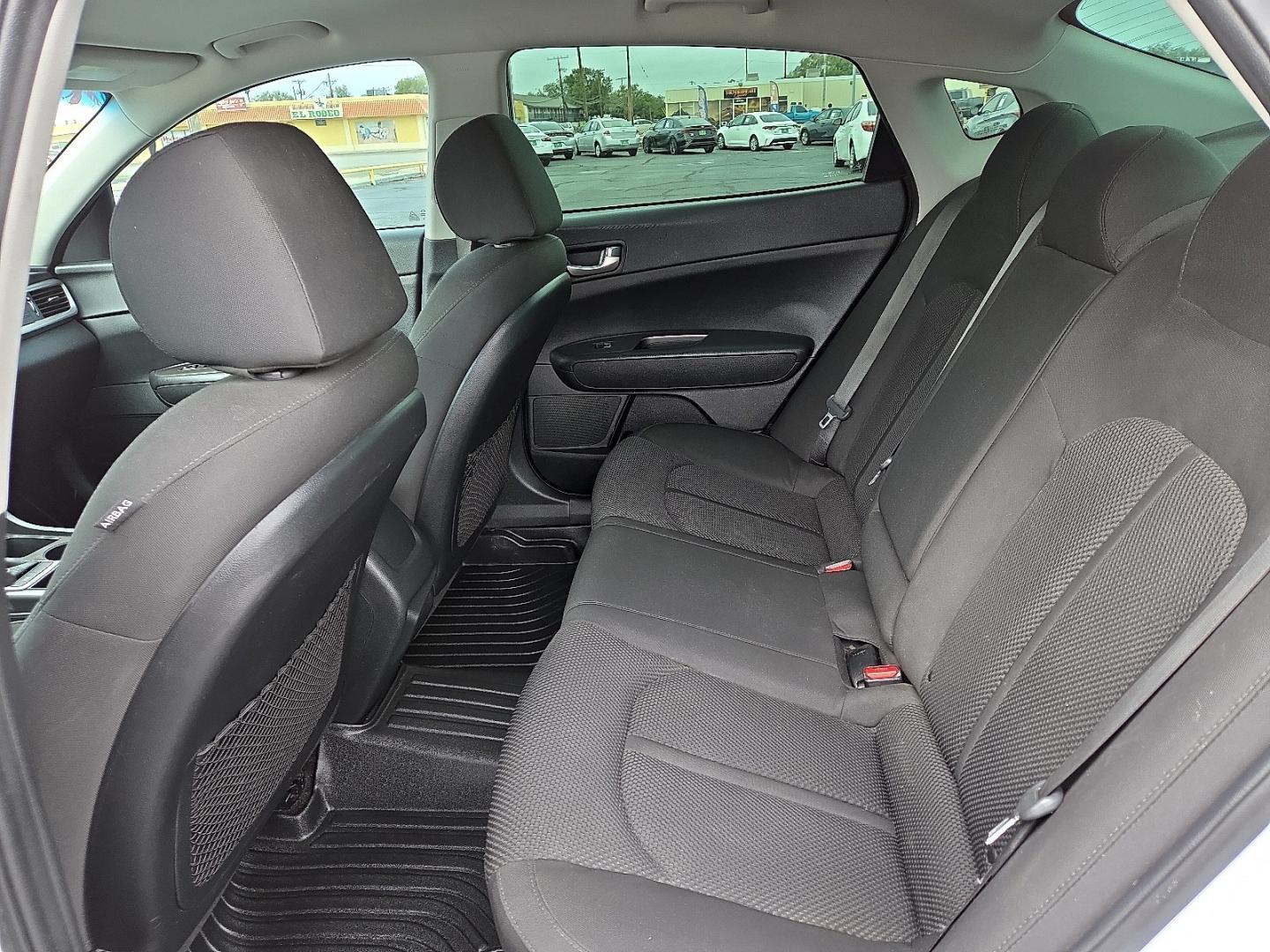 2020 Snow White Pearl - SWP /Black - WK Kia Optima LX (5XXGT4L31LG) with an Theta II 2.4L I-4 direct injection, DOHC, D-CVVT variable valve control, regular gasoline, engine with 185HP engine, located at 4711 Ave Q, Lubbock, TX, 79412, (806) 687-2362, 33.551304, -101.855293- Photo#17