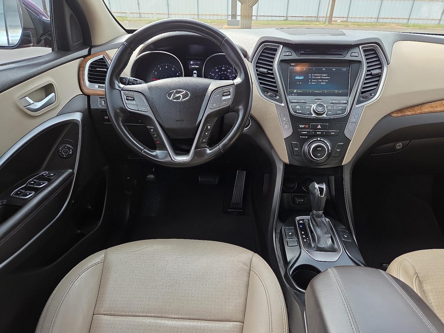 2014 Serrano Red - TR3 /Beige - VYN Hyundai Santa Fe Sport 2.0L Turbo (5XYZU3LA8EG) with an Theta II 2L I-4 direct injection, DOHC, variable valve control, intercooled turbo, regular gasoline, engine with 264HP engine, located at 4711 Ave Q, Lubbock, TX, 79412, (806) 687-2362, 33.551304, -101.855293- Photo#20