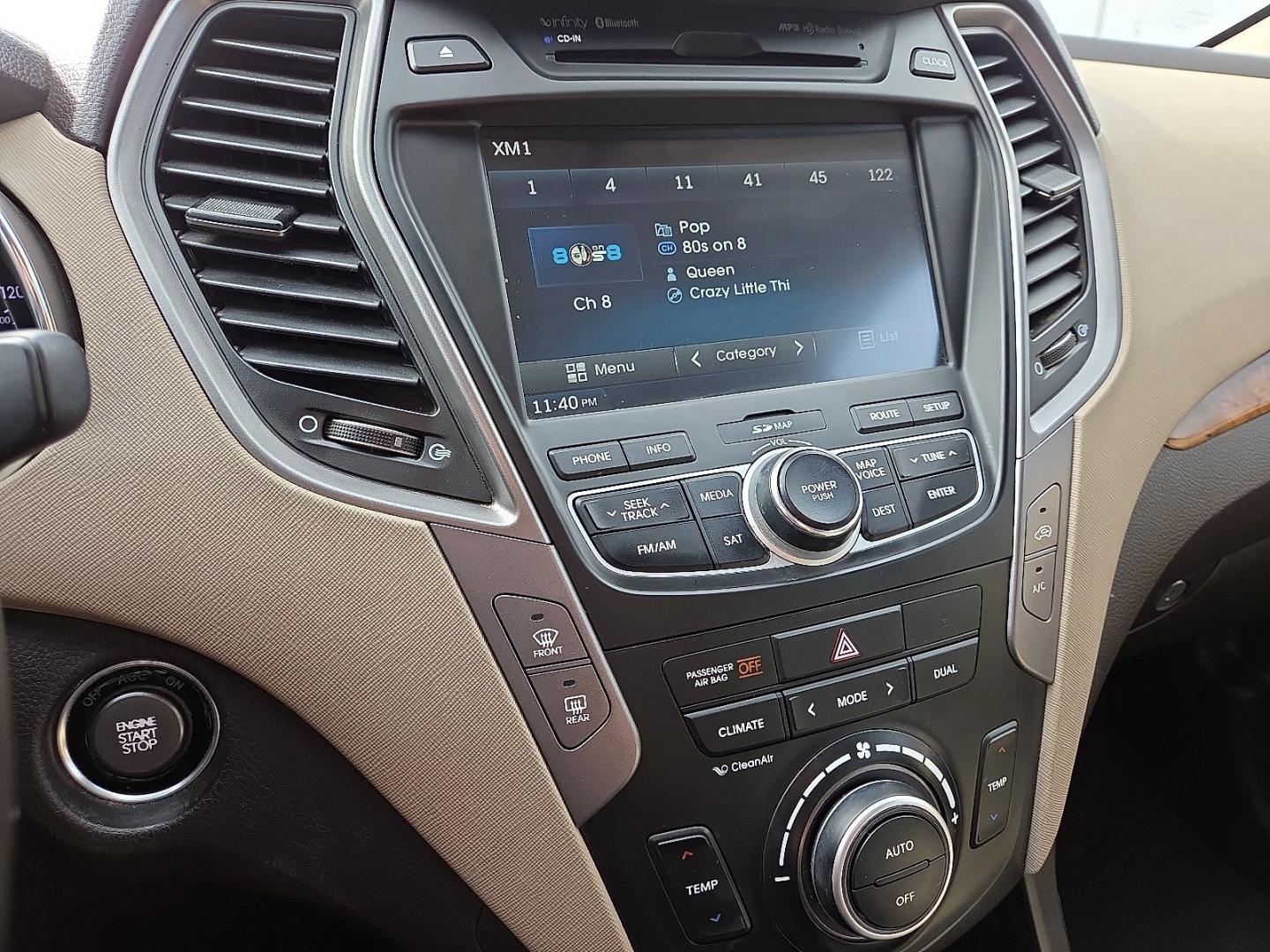 2014 Serrano Red - TR3 /Beige - VYN Hyundai Santa Fe Sport 2.0L Turbo (5XYZU3LA8EG) with an Theta II 2L I-4 direct injection, DOHC, variable valve control, intercooled turbo, regular gasoline, engine with 264HP engine, located at 4711 Ave Q, Lubbock, TX, 79412, (806) 687-2362, 33.551304, -101.855293- Photo#29